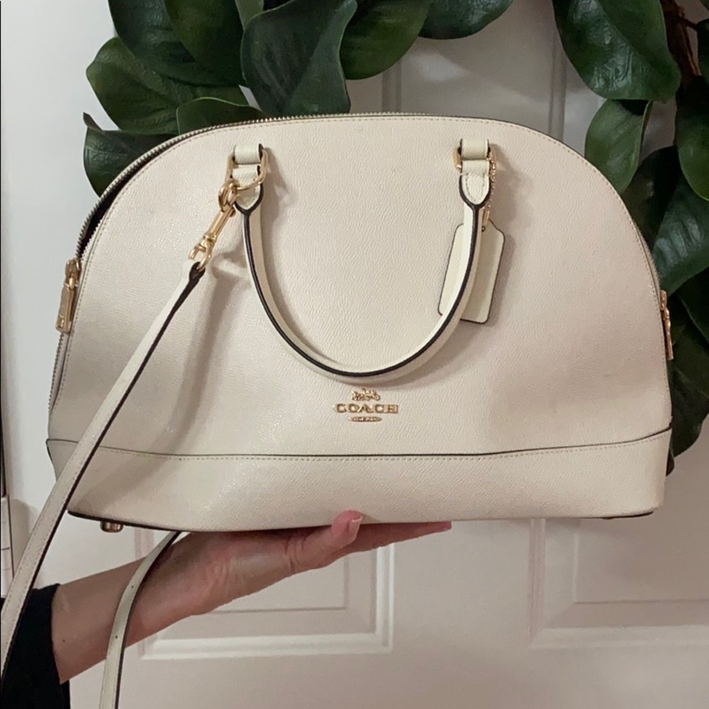 White Coach Handbag